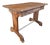 Antique French Oak Farmhouse Trestle Table, Early 1900s For Sale