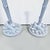 Lavender Serge Roche Style Torchere Palm Floor Lamps - a Pair For Sale - Image 8 of 11