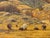 Realism Sheep by Mountain Waterfall in Lake District England an Original Oil on Canvas 1990 Circa For Sale - Image 3 of 16