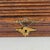 Antique French Wood & Bronze Mounts Tambour-Door Desk Organizer Cabinet / Stationary Box For Sale - Image 10 of 15
