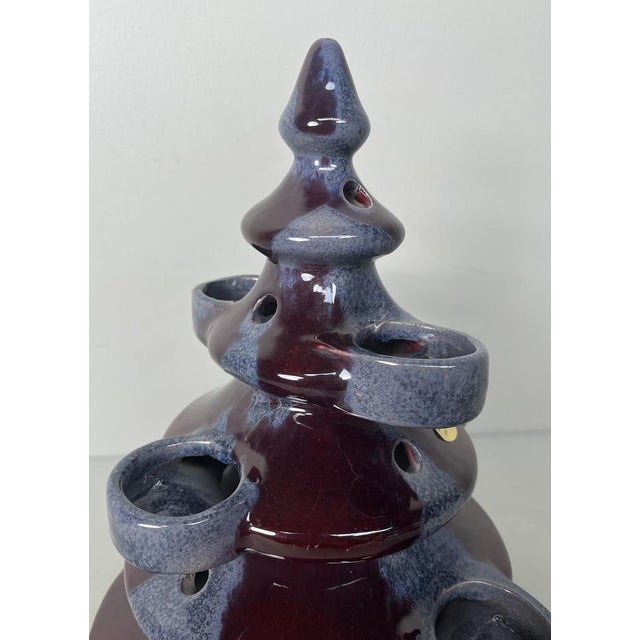 Christmas Tree Candleholder from Otto Keramik For Sale - Image 13 of 16