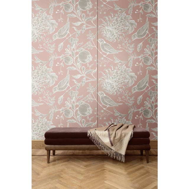 This decorative fabric comes in the form of boiserie over a wooden honeycomb panel measuring 135 cm by 200 cm tall. The...