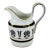 1980s Richard Ginori Black Ercolano Creamer For Sale