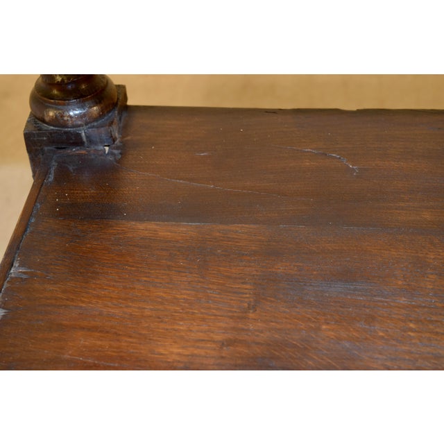 Brown 19th C. French Oak Dessert Buffet For Sale - Image 8 of 9