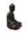 Handmade Bronze Finish Decent Look Sitting Buddha Statue For Sale - Image 4 of 8