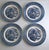 Farmhouse Mid 20th Century Currier & Ives Royal Usa Dinner Plates the Old Grist Mill Set of 8 For Sale - Image 3 of 12