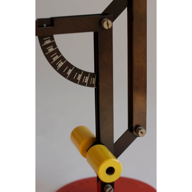 Postmodern Wakita Letter Scale by Sergio Carpani for Hi-Tecs, Japan, 1980s For Sale - Image 4 of 5