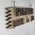 Late 19th Century Antique Folk Art Trade Sign Advertising "Upholstering" in Raised Letters, Sawtooth Details & Rocking Chair For Sale - Image 5 of 11