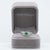 Modern Zambian Emerald Ring With Natural Diamonds Accents: Solid 14k Gold, Size 6.75 For Sale - Image 3 of 8