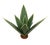 Hand-Painted Moroccan Metal Agave Sculptural Garden Ornament For Sale - Image 4 of 12