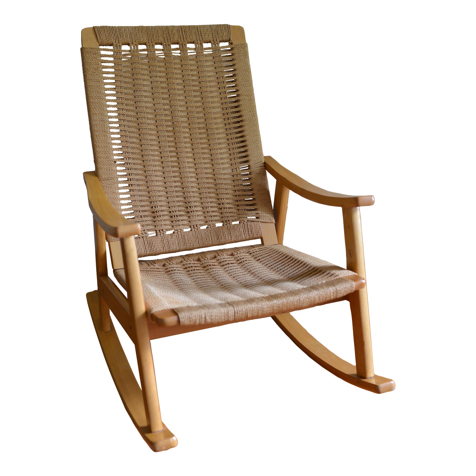 Mid Century Rocking Chair Made in Yugoslavia Chairish