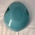 Barbini Alfredo Barbini Biomorphic Shape With a Turquoise Exterior and a Deep Burgundy Inner Layer With Gold Fleck For Sale - Image 4 of 5