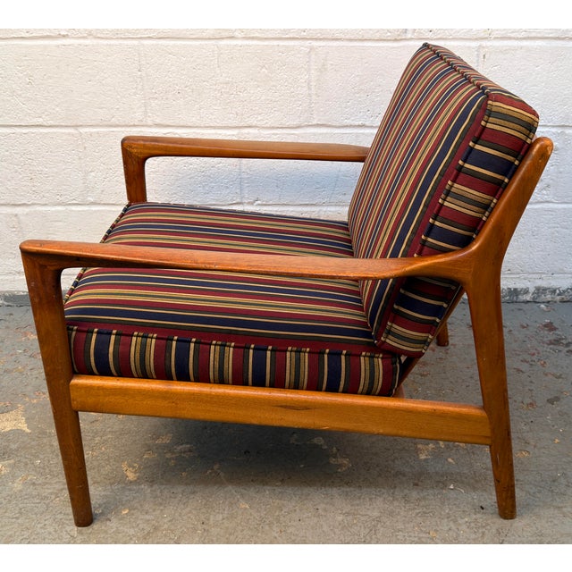 Mid-Century Modern Teak Scandinavian Armchair For Sale - Image 13 of 13