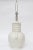 Ceramic Italian Vintage Crackled Glazed Ceramic Monumental Table or Desk Lamp Aztec Design For Sale - Image 7 of 11