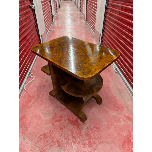 1920s Hungarian Cubist Art Deco Occassional Table For Sale In New Orleans - Image 6 of 13