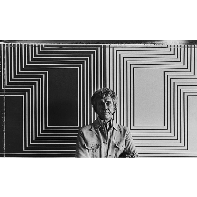 Gray 1970s Craig Ellwood Painting Titled "For Josef, Silver #1" For Sale - Image 8 of 8