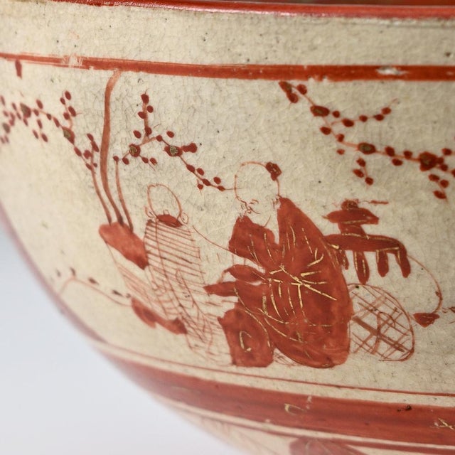 Antique Japanese Meiji Bowl from Kutani, 1900s For Sale - Image 10 of 12