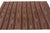 1950s 1950s Vintage Persian Kilim in Pink and Beige-Brown Stripes by Rug & Kilim - 8'9''x10'3'' For Sale - Image 5 of 7