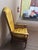 Vintage high-back throne chair from the mid=century. It blends Hollywood Regency glamour with Mid-Century proportions. The...