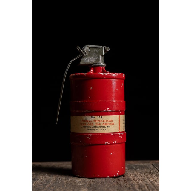 Mid 20th Century Vintage Cutaway Military Gas Canister Demonstrator For Sale - Image 5 of 7