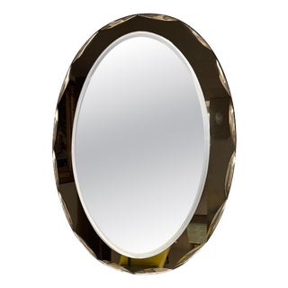 Italian Mirror in the style of Fontana Arte, 1970s For Sale