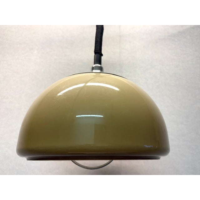 Mid-Century Modern Space Age Mushroom Ceiling Lamp in Beige by Cosack, 1960s For Sale - Image 3 of 18