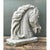 Vintage Cement Equestrian Bust For Sale - Image 10 of 12