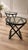 Wood Pair of Attributed Ralph Lauren Mercer Street Mahogany & Glass Occasional Tables For Sale - Image 7 of 7