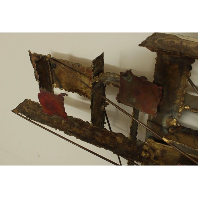 Silas Seandel Large Brutalist Wall Sculpture For Sale - Image 10 of 13