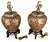 Vintage Oriental Accent Jungle Ginger Jar Table Lamps, Tiger Zebra Leopard — A Pair For Sale - Image 10 of 12