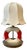 Swedish Modern Nautical Lifebuoy Table Lamp by Olof Heijke, Stockholm, 1940s For Sale