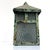 Metal Antique Craftsman Outdoor Light/Lantern For Sale - Image 7 of 9