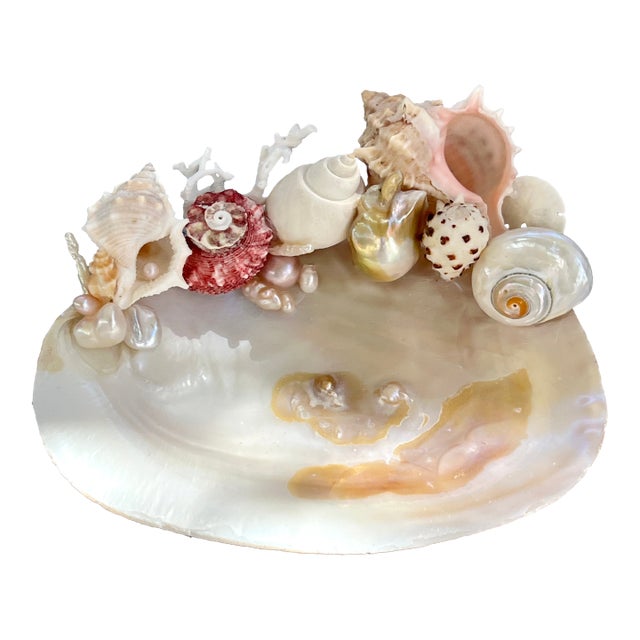 CSS Small Seashell Catchall Dish For Sale
