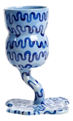Melting Cocktail Goblet by Hannah Simpson