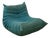 Turquoise Togo Armchair by Michel Ducaroy for Ligne Roset, 1970s For Sale