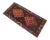Hand Knotted Turkish Small Rug Decorative Mat for Bathroom and Kitchen Mat- 19'' X 41'' For Sale