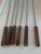 Mid-Century Modern 1960s Rosewood and Stainless Steel 6 Piece Fondue Fork Set For Sale - Image 3 of 8