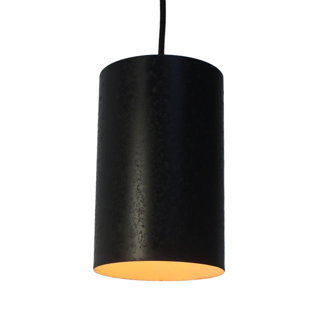 Black Danish Pendant Lamps by Eila & John Meiling for Louis Poulsen, 1967 For Sale - Image 9 of 11