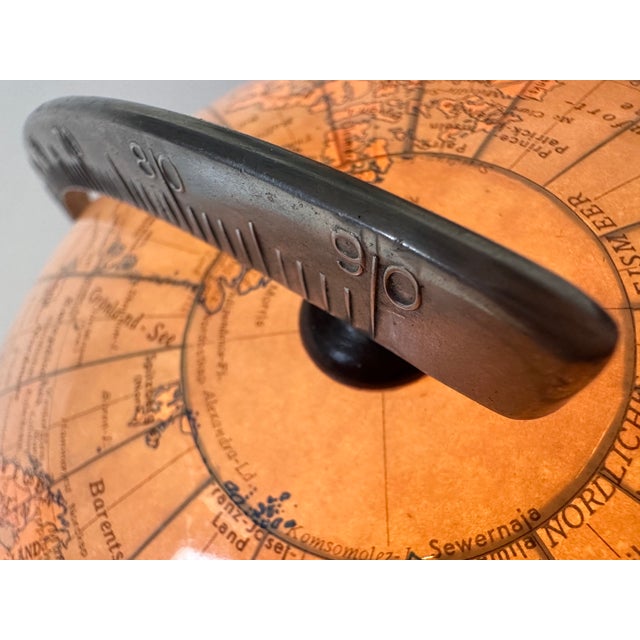 Vintage German Plastic Table Globe from Süd-West Verlag München, 1930s For Sale - Image 11 of 18