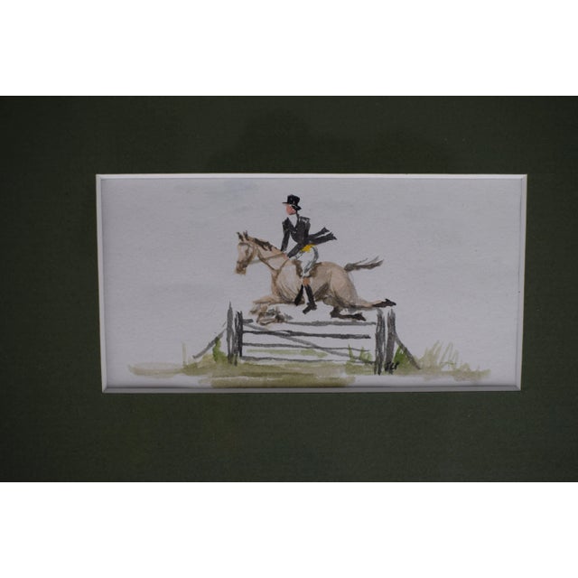 Millbrook Hunt Hallmark Farm Hunter Trials 1998 by Jeremy Rugge-Price, Framed For Sale - Image 11 of 12