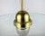 Large German Suspended Glass Disk Ceiling Lamp, 1980s For Sale - Image 4 of 6
