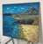 Design Plus Gallery presents a Coastal Beach Scene Painting on Canvas Signed by artist Alfonso. This coastal composition...