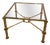Gold Plated Model Hérmes Coffee Table from Banci, Italy, 1960s For Sale