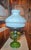 1920s Emerald Green Lincoln Drape Table Lamp Made by Bradley and Hubbard For Sale In Charlotte - Image 6 of 16