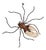 Italian Spider Wall Light Sconce with Yellow Glass Body, 1960s For Sale