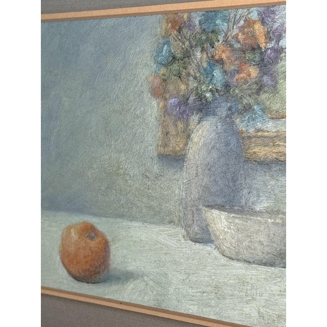 Realism Vintage Original Oil Painting, Still Life, by Steve Trower (American, 20th Century) For Sale - Image 3 of 7
