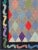 American American Hooked Rug With Colorful All-Over Diamond Design With Charcoal Border For Sale - Image 3 of 9