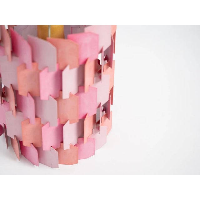 Vintage Danish Facet Pop Lamp by Louis Weisdorf for Lyfa, 1972 For Sale - Image 6 of 11