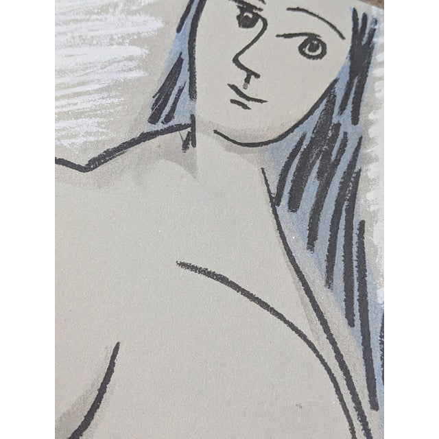 Pablo PICASSO Au baiser d'Avignon - The Painter and Model / Le peintre et le modèle 1972 Lithograph and stencil on Arches...
