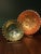 Imperial Glass Iridescent Marigold & Green Bowls - a Pair For Sale In Philadelphia - Image 6 of 7